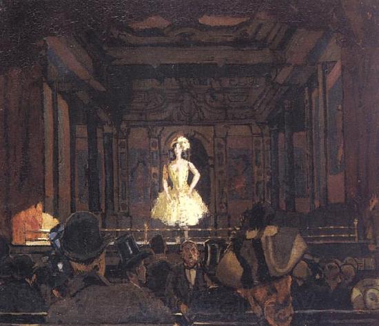 Walter Sickert Gatti's Hungerford Palace of Varieties:Second Turn of Katie Lawrence